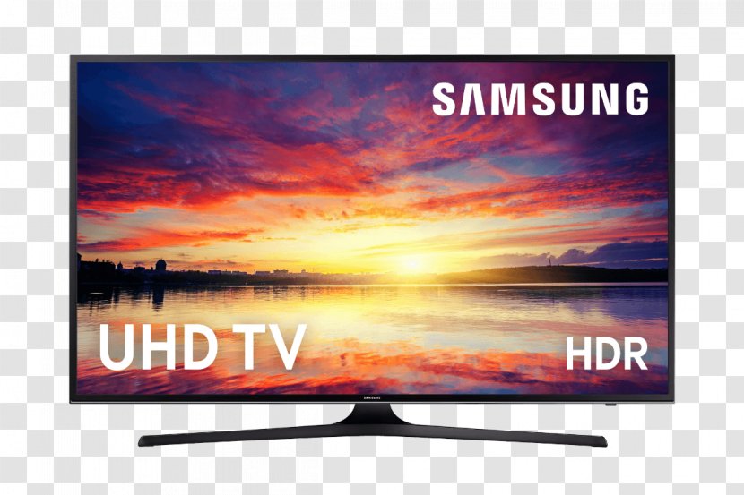 Smart TV 4K Resolution Ultra-high-definition Television Samsung LED-backlit LCD - Heat - Televisor Transparent PNG