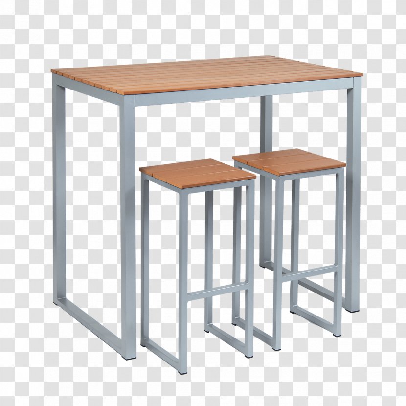 Table Bar Stool Dining Room Wood Furniture - End - Picnic Top Transparent PNG