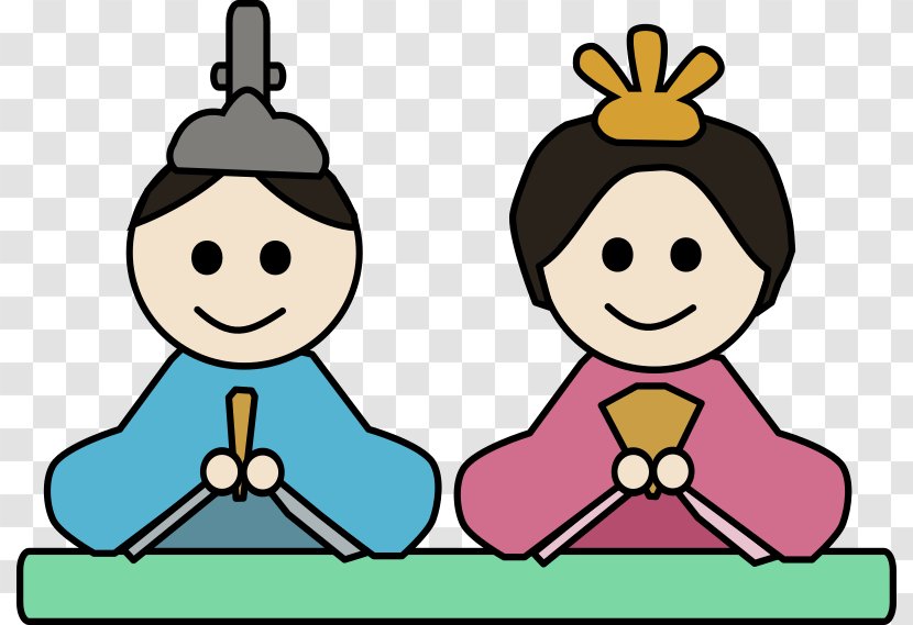 Hinamatsuri Doll Clip Art - Japanese Dolls Transparent PNG