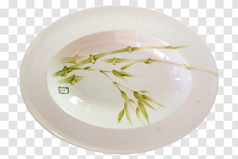 Porcelain - Plate - Bamboo Bowl Transparent PNG