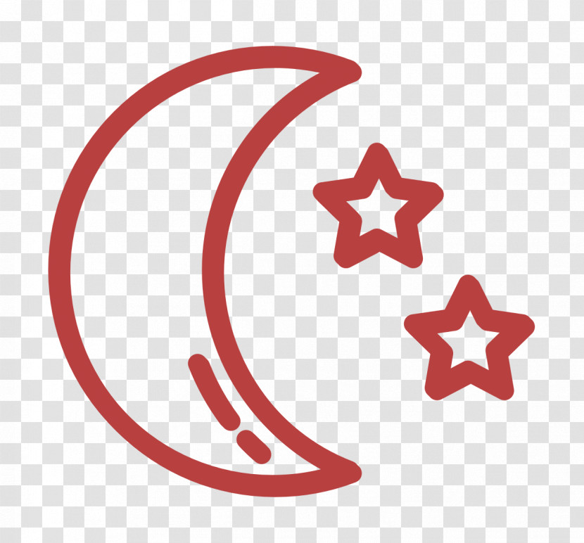 Sleep Time Outlined Icon Night Icon Moon Icon Transparent PNG