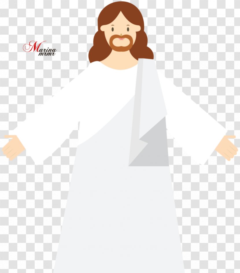 Cartoon Drawing Clip Art - Male - Jesus Transparent PNG