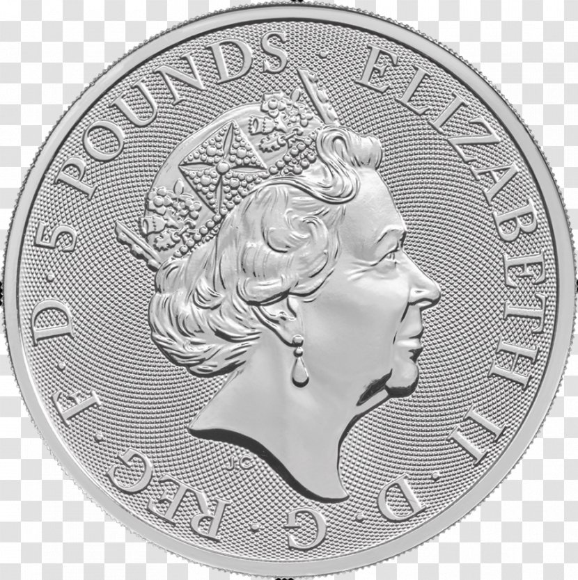 The Queen's Beasts United Kingdom Bullion Coin Silver Gold Transparent PNG