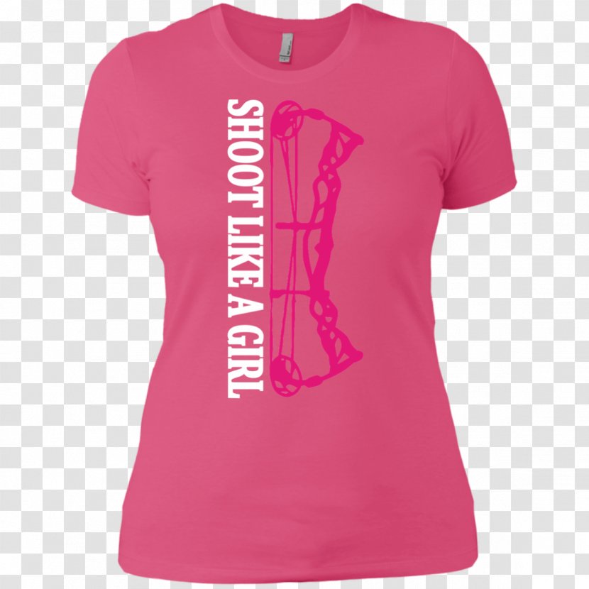 T-shirt Sleeve Shoulder Drink - Top - Archery Shirts Daughter Transparent PNG