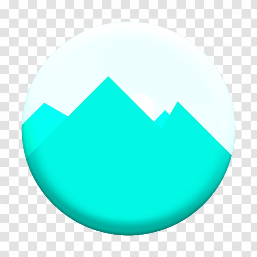 Forest Icon Landscape Mountain - Blue - Electric Logo Transparent PNG