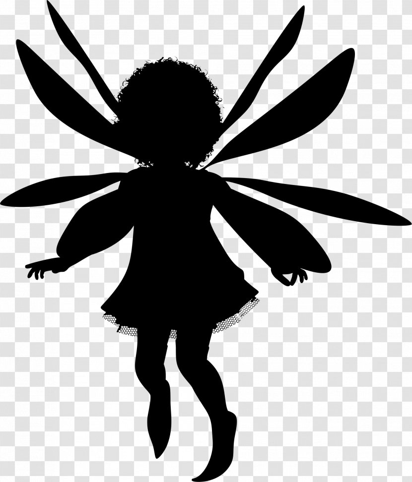 Fairy Silhouette Clip Art - Female Transparent PNG