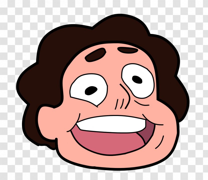 Steven Universe Face YouTube Together Breakfast Rose Quartz - Cartoon Transparent PNG