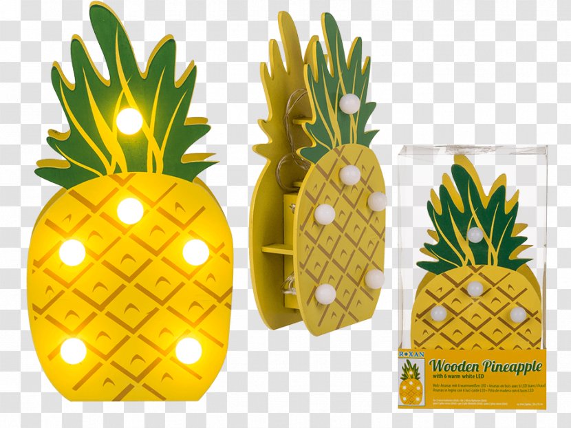 Pineapple LED Lamp Light-emitting Diode - Food - Home Decoration Materials Transparent PNG