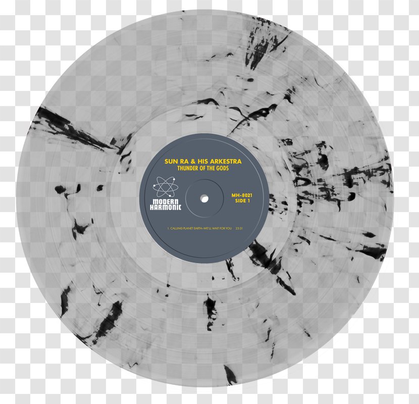 Thunder Of The Gods Calling Planet Earth Sun Ra Arkestra Modern Harmonic Sundazed Records - Vinyl Transparent PNG