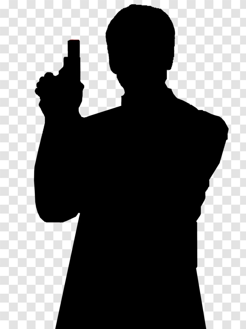 James Bond Film Series Silhouette - Pierce Brosnan Transparent PNG