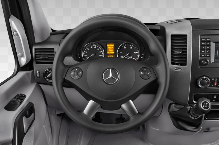2017 Mercedes-Benz Sprinter 2016 2011 2018 Cargo Van 2015 - Mode Of Transport - Steering Wheel Transparent PNG