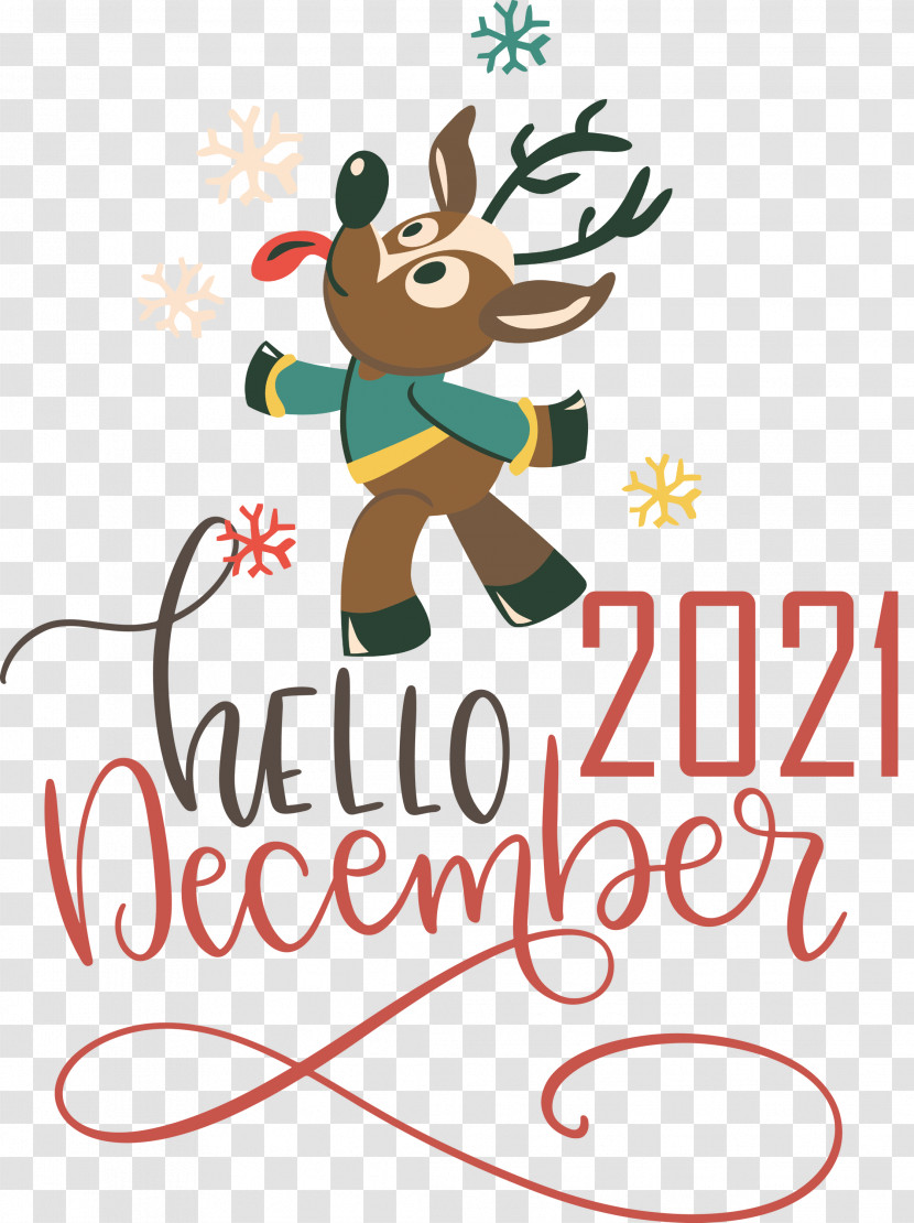 Hello December December Winter Transparent PNG