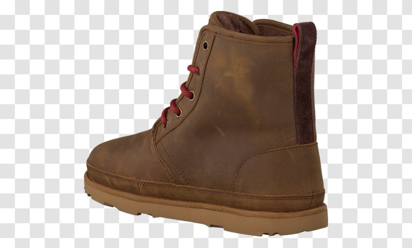 Leather Shoe Boot Walking - Brown - Ugg Boots Transparent PNG