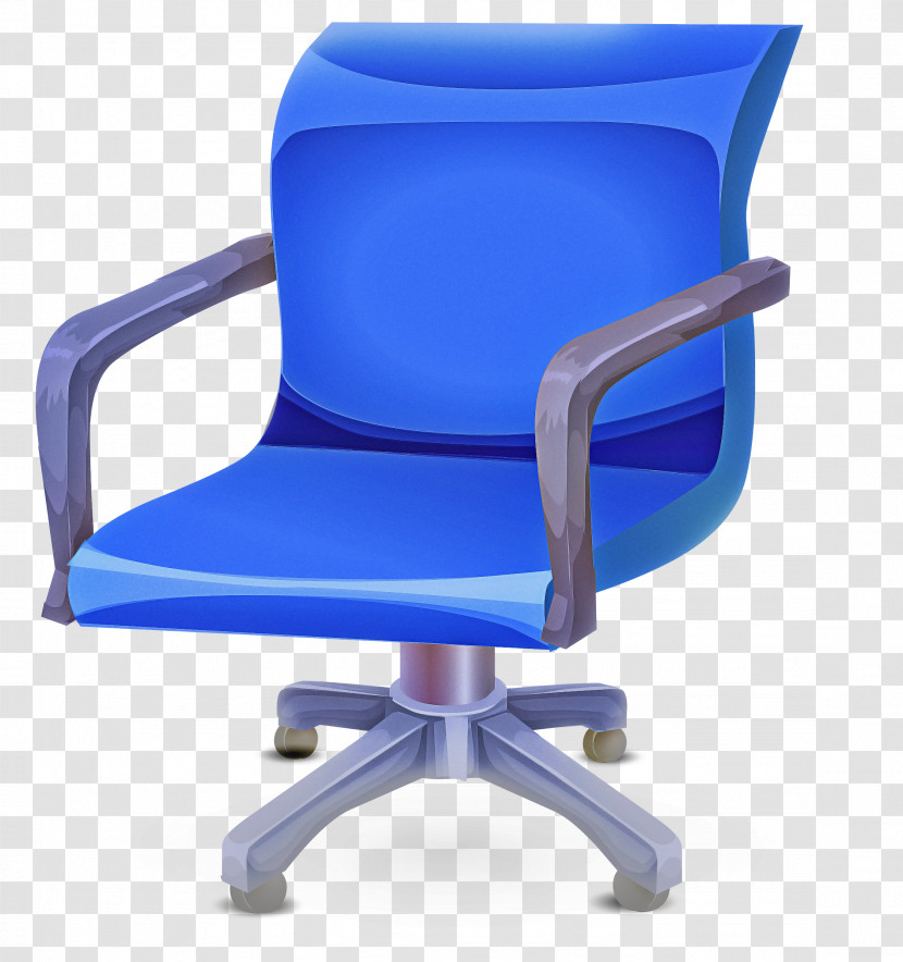 Office Chair Armrest Furniture Plastic Chair Transparent PNG