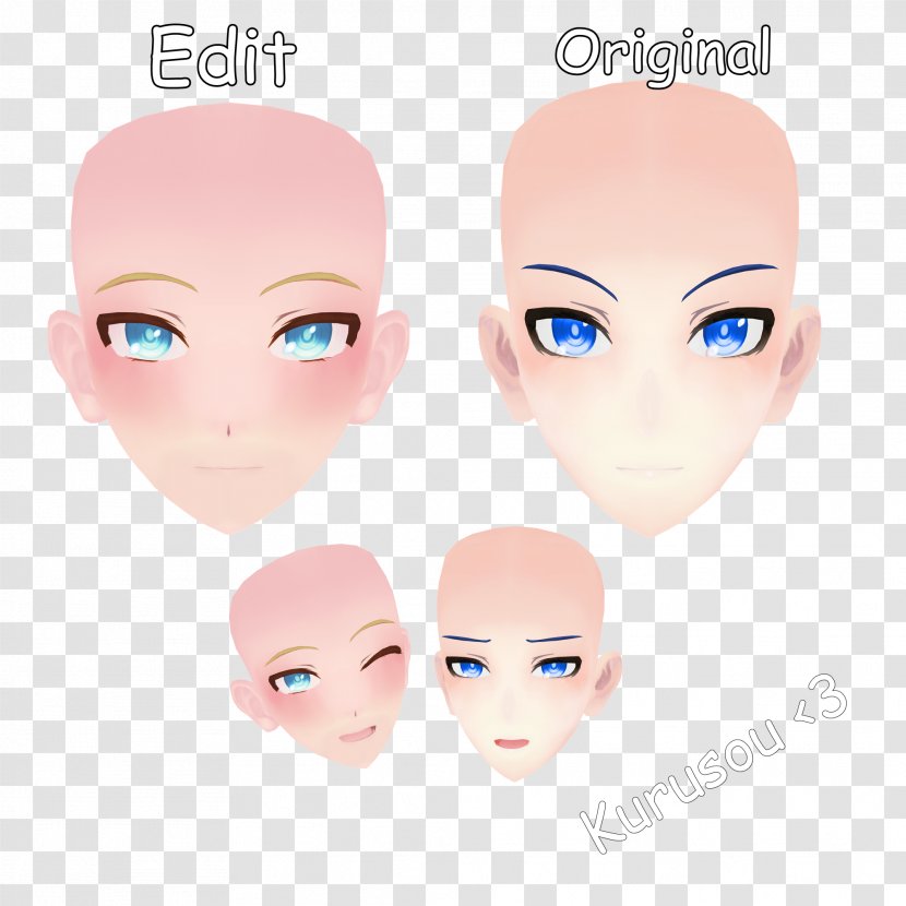 Eyebrow Face Chin Head - Skin - Mold Transparent PNG