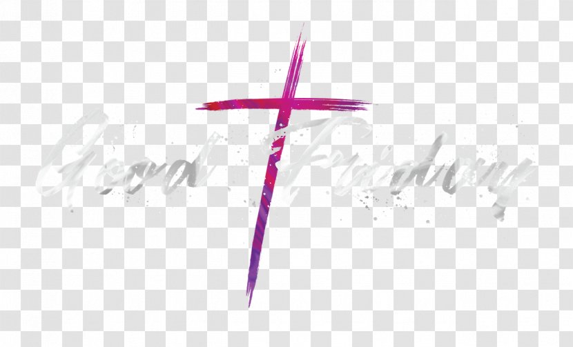 Logo Pink M Line RTV Font - Purple - Good Friday Transparent PNG