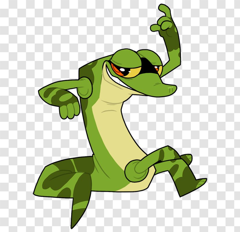 Drawing Cartoon Gex Clip Art - Gecko - Green Transparent PNG