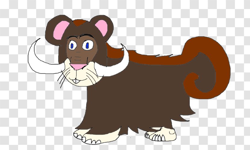 Cat Bear Mouse Dog - Like Mammal - Woolly Mammoth Transparent PNG