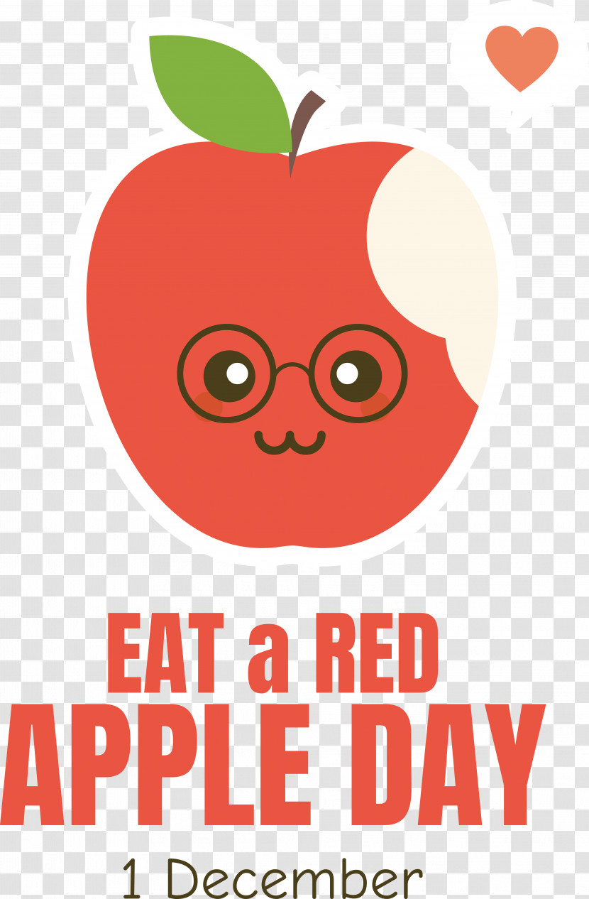 Eat A Red Apple Day Red Apple Fruit Transparent PNG