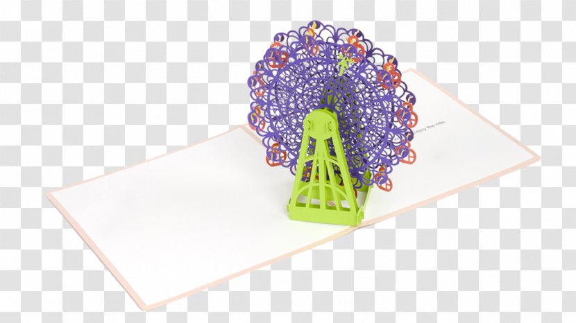 Paper Pop Cards Pop-up Book Ferris Wheel Transparent PNG