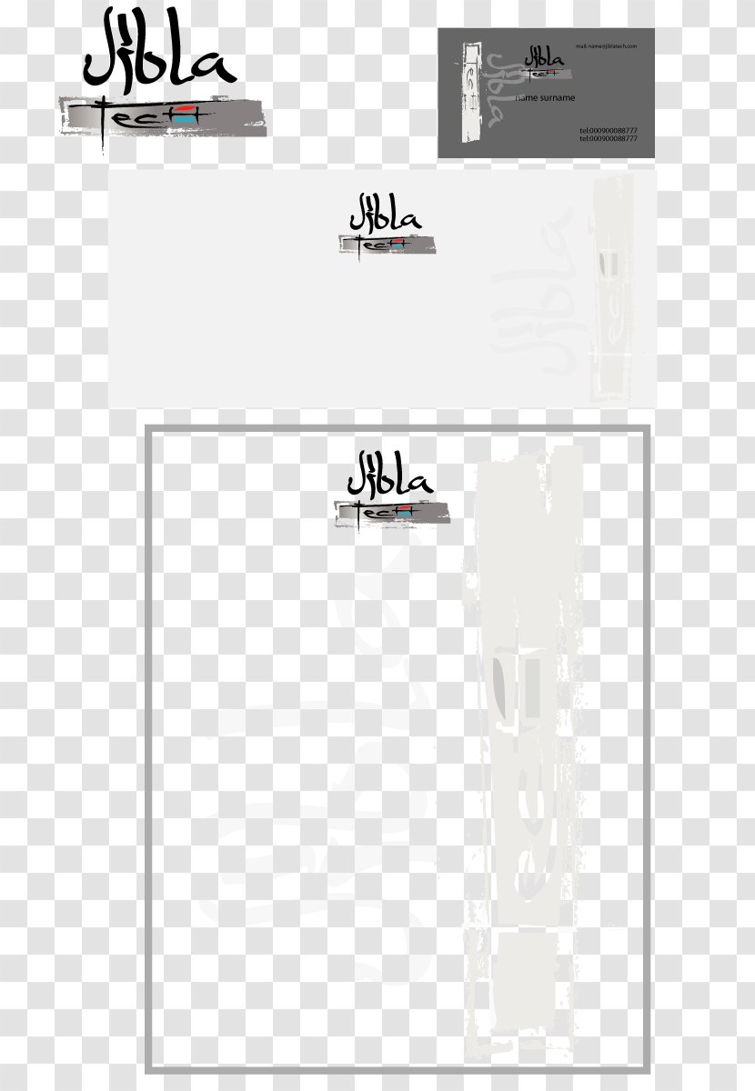 Brand Paper Logo White - Business Letterhead Design Transparent PNG