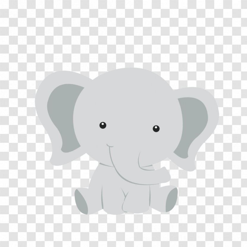 Diaper Infant Baby Shower Elephant Clip Art - Mammal - Safari Transparent PNG