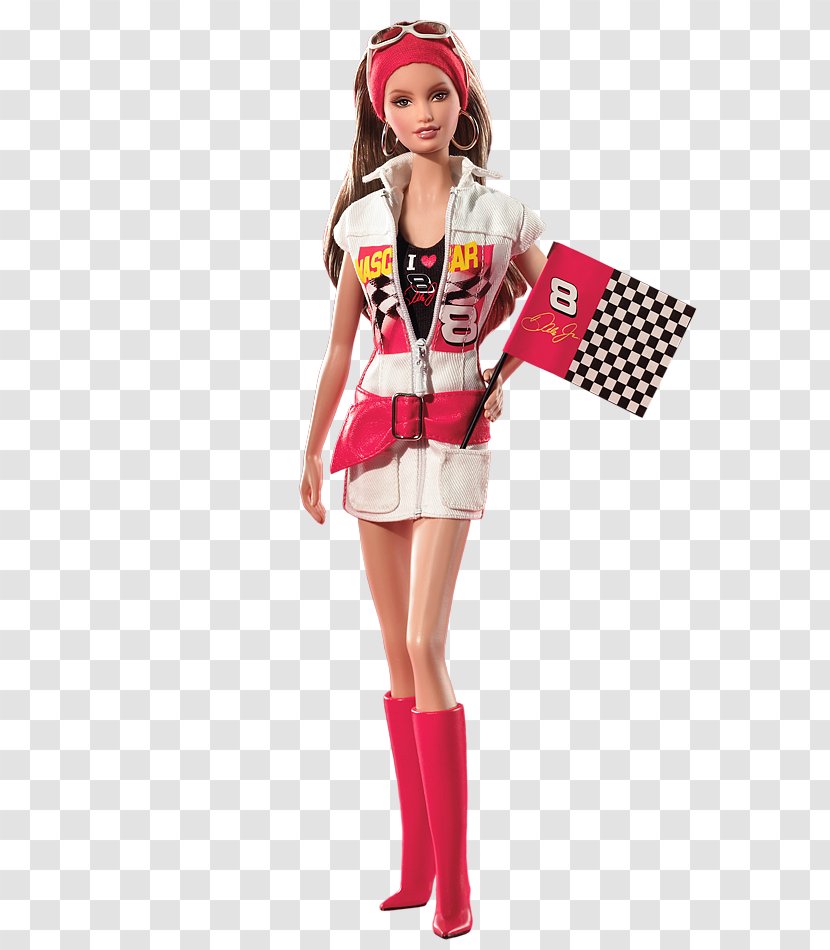 Ken Dale Earnhardt, Jr. NASCAR Barbie Doll Grease Frenchy (Race Day) - Race Day Transparent PNG