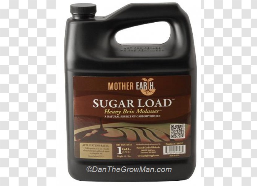 Sugar Imperial Gallon Organic Food Molasses Brix - Quart Transparent PNG