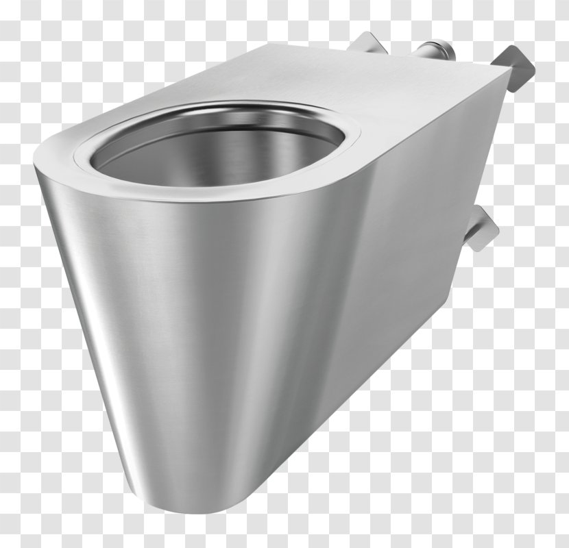 Toilet Stainless Steel Bathroom Plumbing Fixtures Cuvette - Hardware Transparent PNG