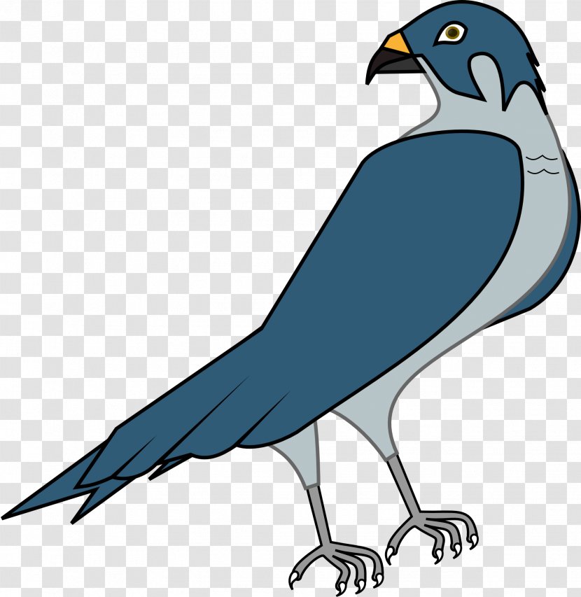 The Peregrine Falcon Clip Art - Bird Of Prey Transparent PNG
