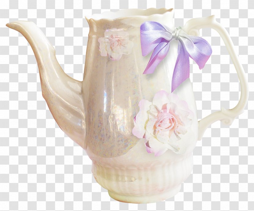 Teapot Mug Clip Art - Bow Decoration Transparent PNG