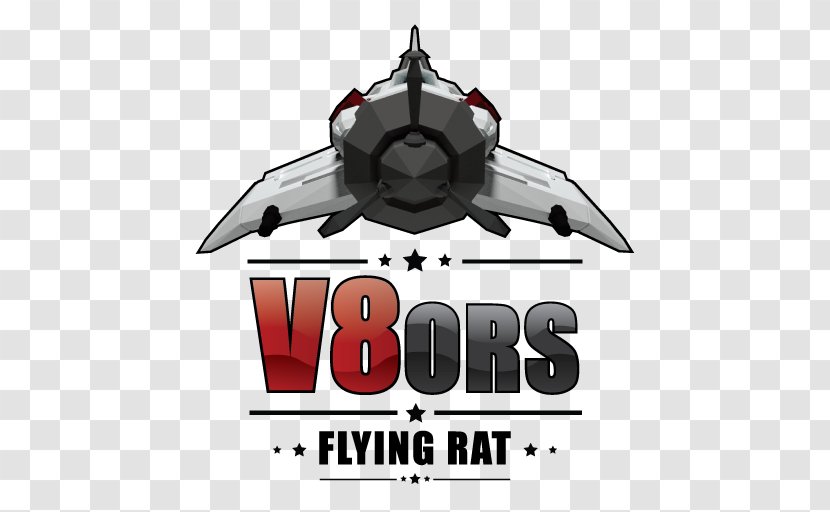 Logo Video V8ORS - Brand - Flying Rat Airplane BrandAirplane Transparent PNG