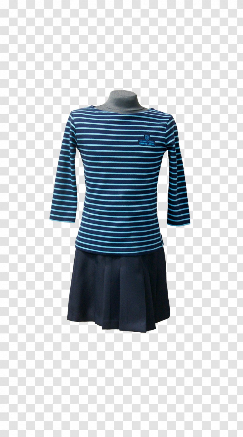 Uniform Clothing T-shirt Sleeve Dress - Cobalt Blue Transparent PNG