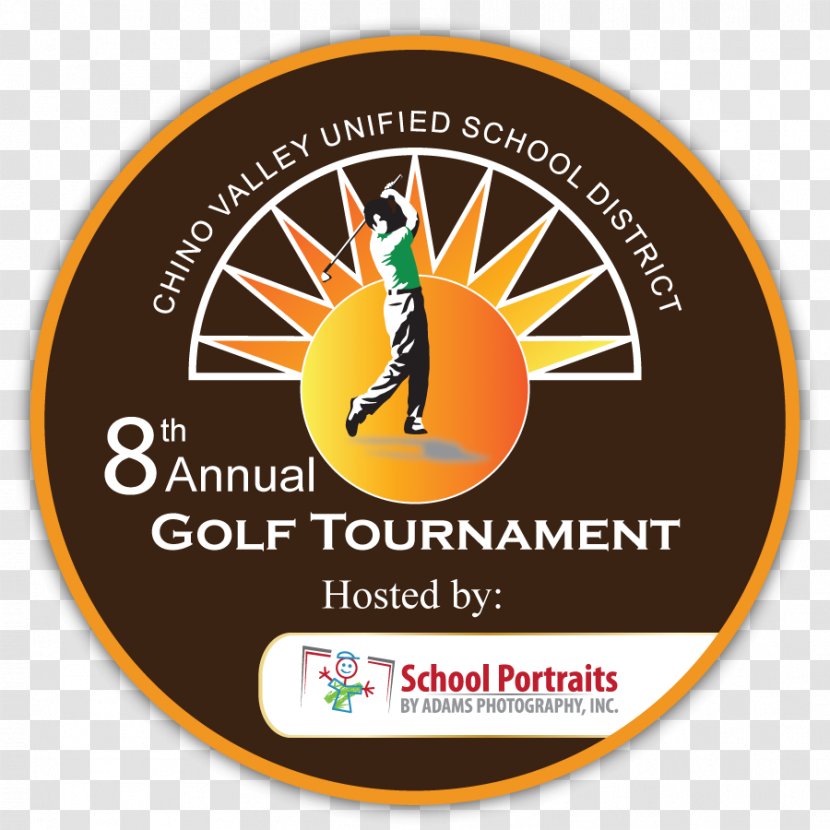 Logo Chino Valley Unified School District Golf Font - Brand - Tournament Transparent PNG