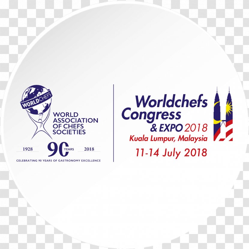 World Association Of Chefs' Societies Recipe Pacojet Culinary Arts - Malaysia - Congress Logo Transparent PNG