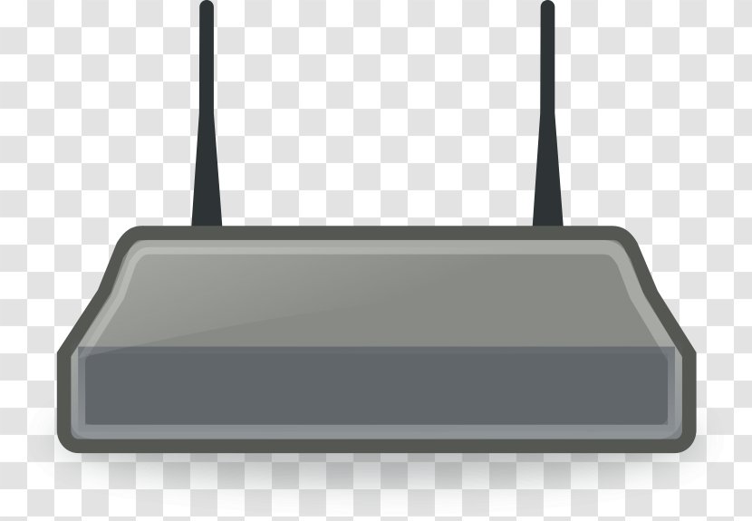 Wi-Fi Router Internet Wireless LAN Icon - Rectangle - Cliparts Transparent PNG