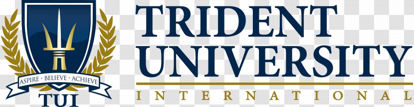 Trident University Bachelor's Degree Academic Student - Blue Transparent PNG