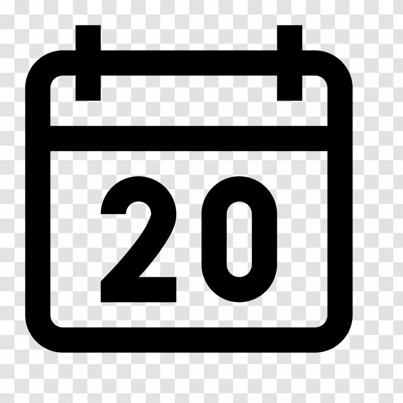 Calendar Date Clip Art - Sign - 20 Transparent PNG