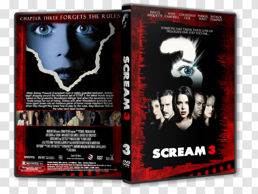 YouTube Scream DVD Scary Movie Film - Youtube Transparent PNG