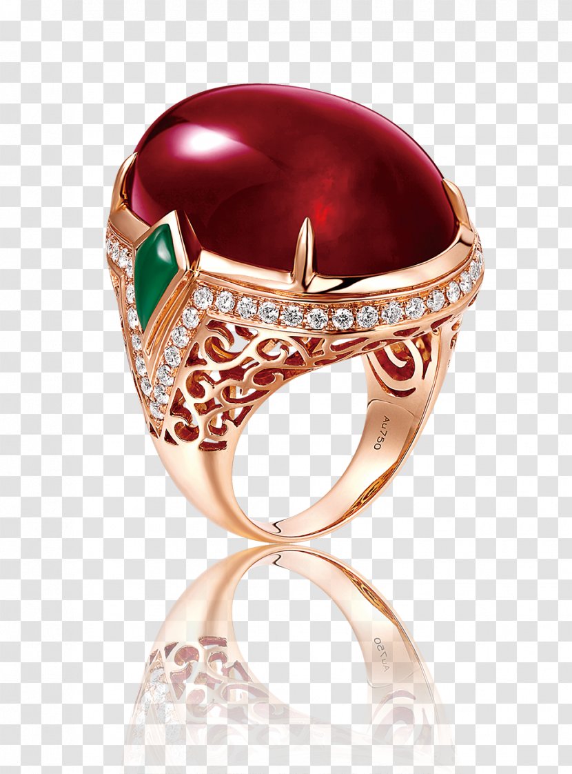 Ruby Ring Diamond - Fashion Accessory Transparent PNG