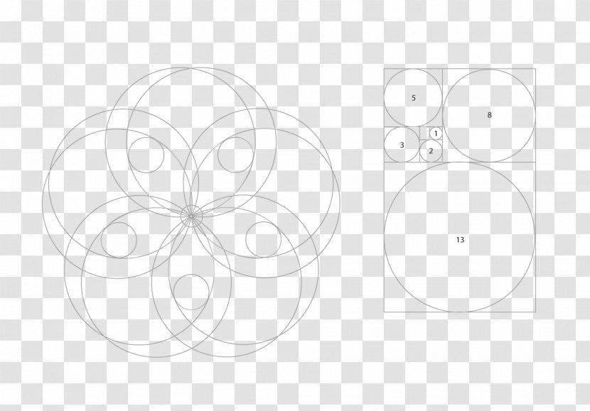 Line Art Circle Drawing - Point Transparent PNG