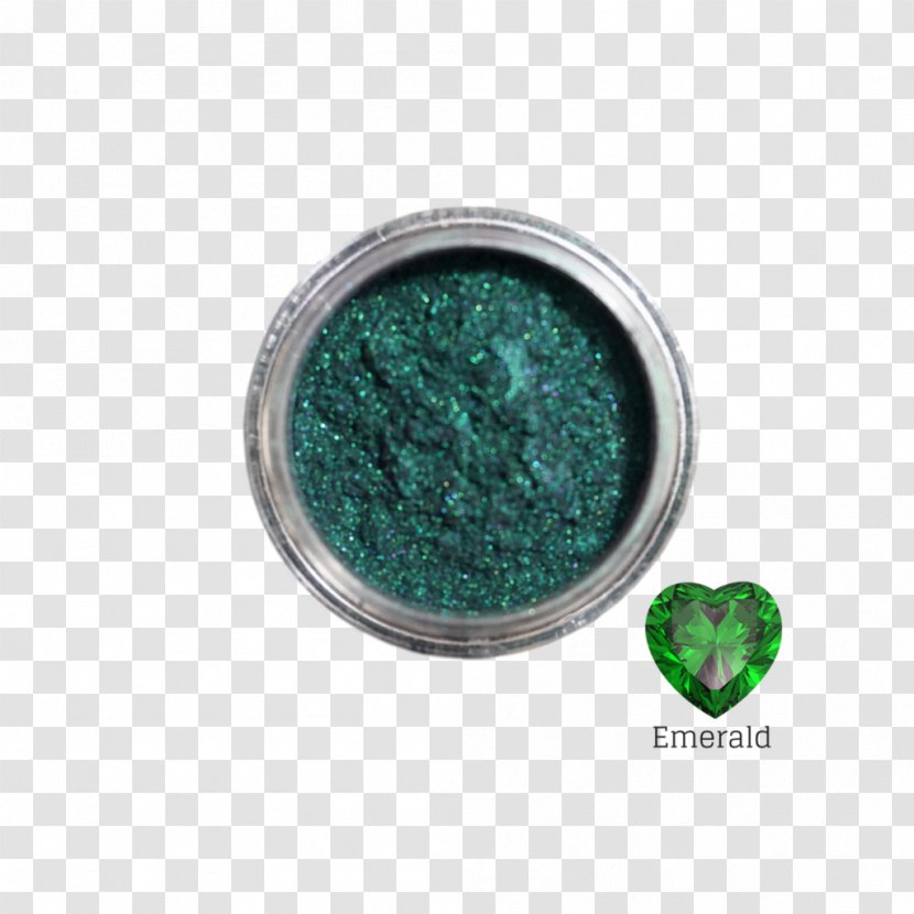 Nail Art Face Powder Glitter Henna - Brush - Emerald Transparent PNG