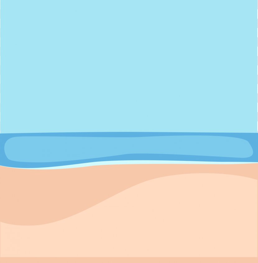 Material Sky Wallpaper - Rectangle - Holiday Beach Background Transparent PNG