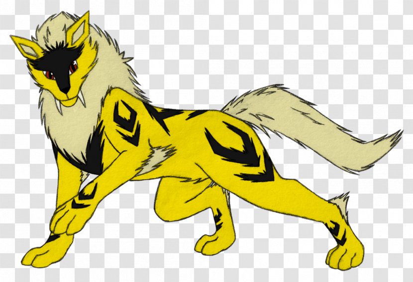 Cat Red Fox Dog Yellow Clip Art - Fictional Character Transparent PNG