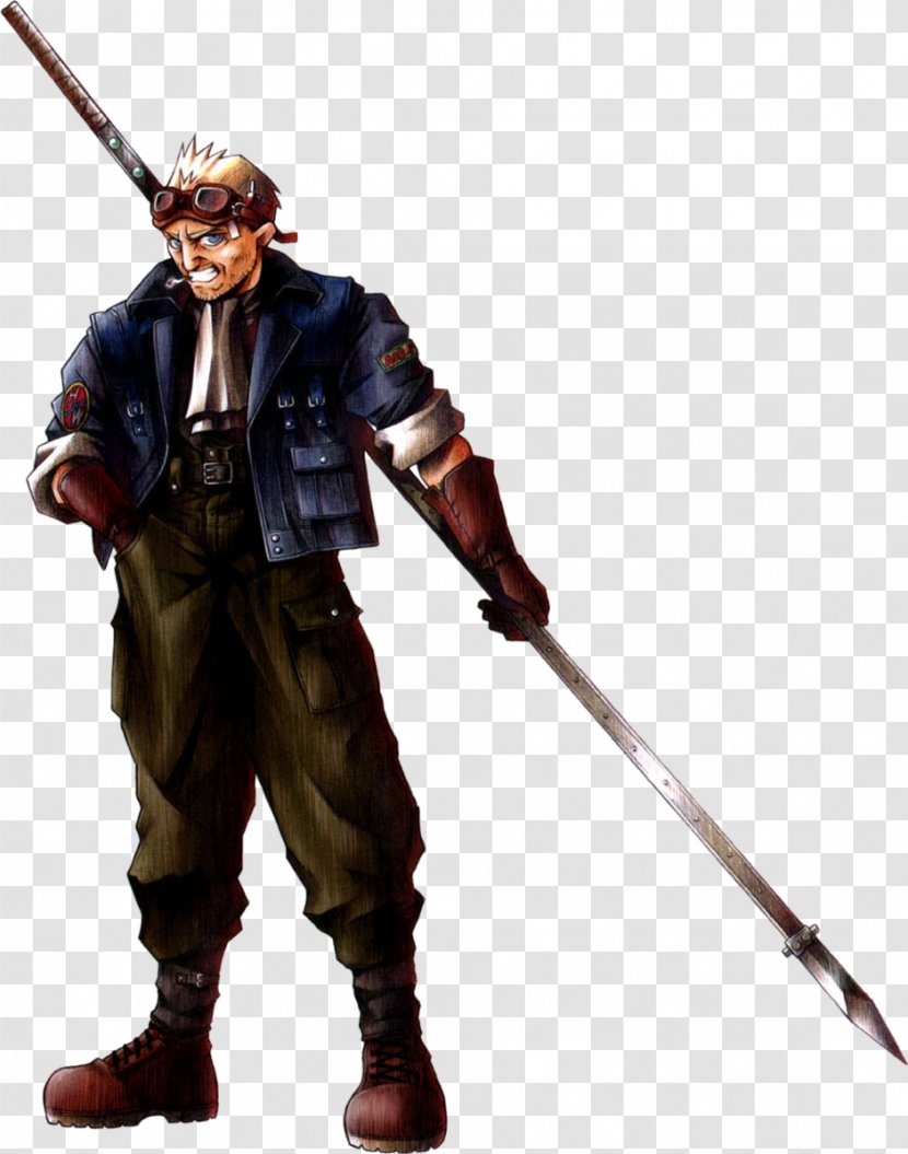 Final Fantasy VII Barret Wallace Cid Highwind Cloud Strife XIII-2 - Figurine - Kingdom Hearts Transparent PNG
