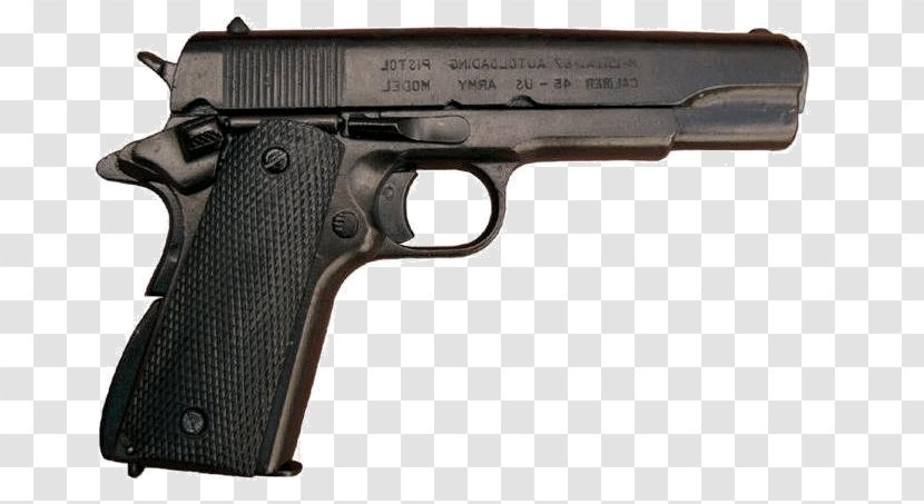 Springfield Armory .45 ACP M1911 Pistol Automatic Colt Colt's Manufacturing Company - 45 Transparent PNG