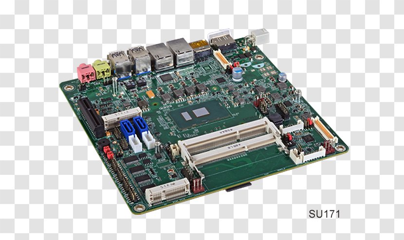 Motherboard H Bridge Microcontroller Electronics Motor Controller - Electronic Component - Miniitx Transparent PNG