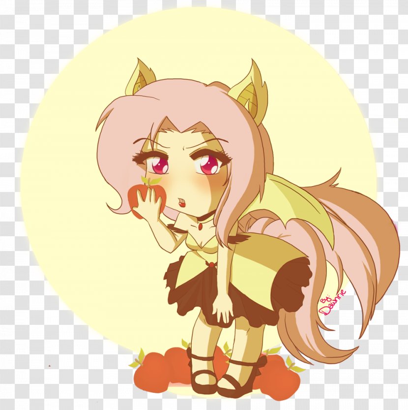 Pony Fluttershy DeviantArt Horse - Heart - Mabinogi Succubus Transparent PNG