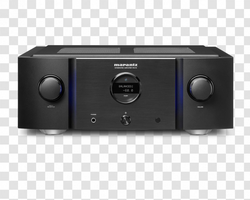 Audio Power Amplifier Integrated Marantz Super CD - Electronics Transparent PNG