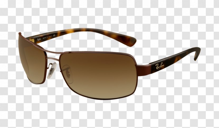 Ray-Ban Wayfarer Aviator Sunglasses Carbon Fibre - Goggles - Havana Brown Transparent PNG